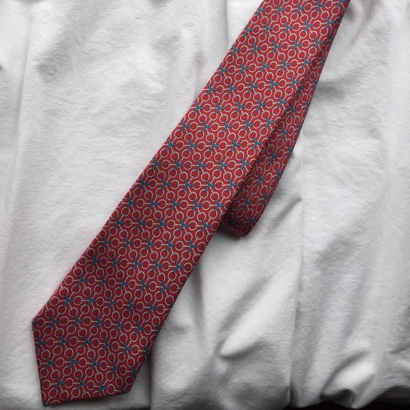 Hermès Tie: 7084 OA in Red - Picture 2 of 3
